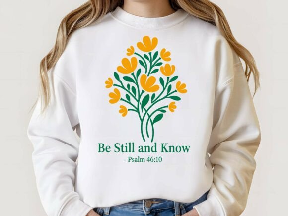 Be Still and Know Psalm 46 10: A Versatile Graphic Template