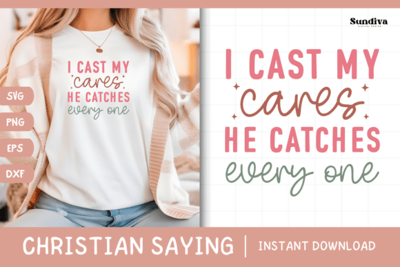Christian Quote SVG - Faith Saying 15: A Graphics Gem for Crafts