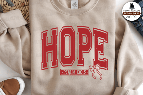 Hope Svg Christian Graphics: A Crafts Asset for Faithful Designs