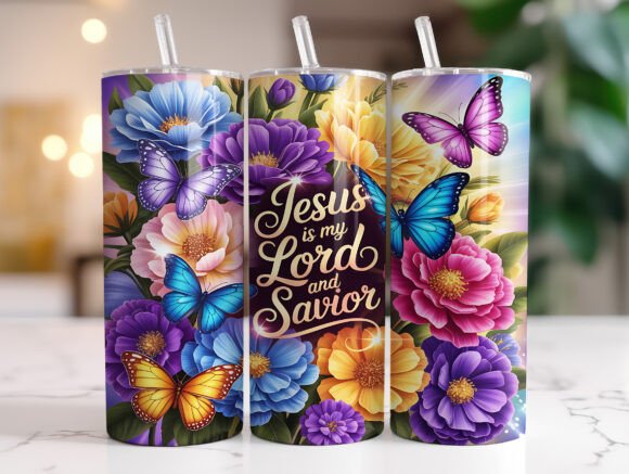 Jesus is My Lord and Savior Tumbler Wrap