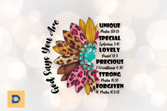 Review: God Say You Are Christian Sunflower PNG Graphics