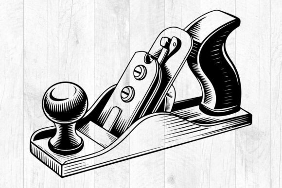 Wood Plane Svg: A Versatile Graphic for Crafts & Local Brands